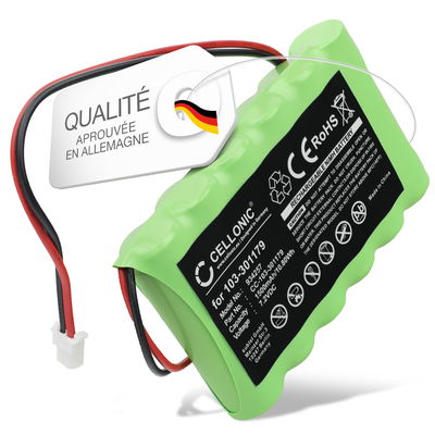 Batterie 103-301179 1500mAh pour système domotique Visonic PowerMaster 30 Control Panel