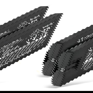 2x Batterie pour Ring Intercom, Ring Stick Up Cam, Ring Spotlight Cam, Ring Video Doorbell 2 6400mAh de CELLONIC