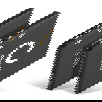 2x Batterie pour Kodak EasyShare M763 M753 M1063 M1073 IS M320 M340 M341 M853 M863 KLIC-7001 700mAh de CELLONIC