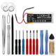 1x 400mAh 3.7V + kit d'outils