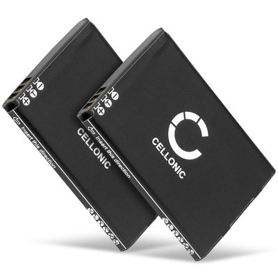 2x Batterie pour Nokia 2720 Fold, Nokia 8110 4G, BV-6A - BV-6A (1500mAh) , Batterie de remplacement