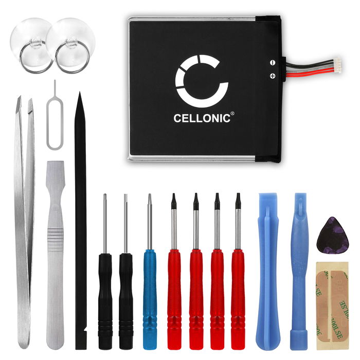 Nintendo HAC-003 Batterie + kit d'outils 4600mAh de CELLONIC