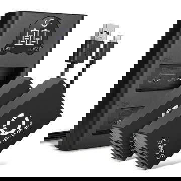 2x Batterie NP-W126S NP-W126 1140mAh + Chargeur Double BC-W126 pour FujiFilm X-T3 X-T30 X-T20 X-T2 X-T100 X-T10 X-T1 Fuji X100f X-Pro3