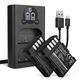 2x 1600mAh 7.4V + Chargeur Double