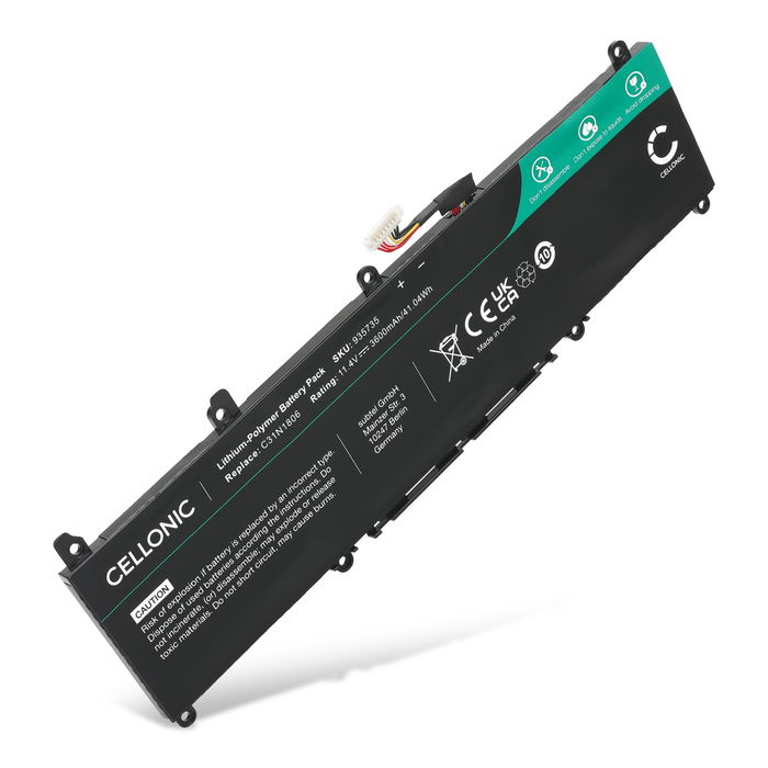 Batterie pour ASUS C31PIJ1 Accu 3600mAh -Batterie de rechange