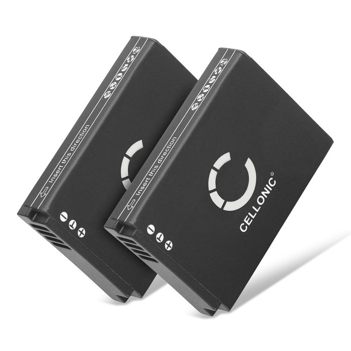 2x Batterie pour Samsung PL210 PL211 SH100 ST200 / ST200F ST201 / ST201F ST205F WB210 750mAh de CELLONIC