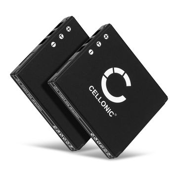 2x DB-L20,DB-L20A Battery for Sanyo Xacti VPC-E1 VPC-CG65 VPC-CA65 VPC-C1 VPC-CA6 Active VPC-C40 VPC-CA8 700mAh Camera Battery Replacement DB-L20