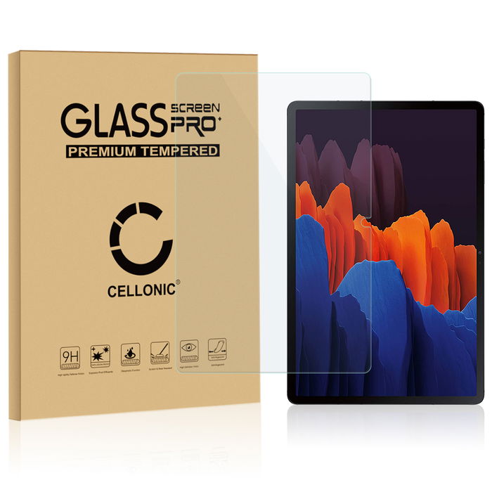 Protection d'écran en verre pour tablette Samsung Galaxy Tab S7 (SM-T870 / SM-T875) (2.5D, haute résistance 9H, 0,33mm, Full Glue)