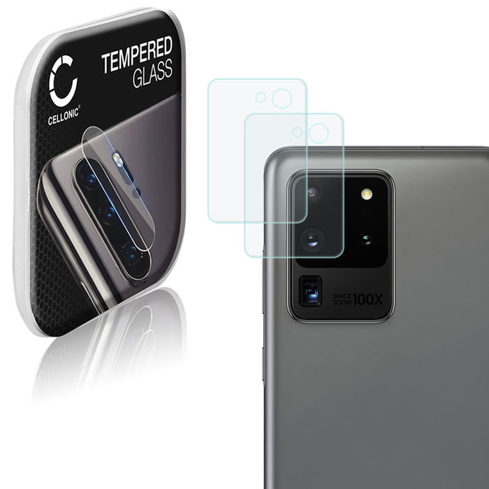 2x Samsung Galaxy S20 Ultra (SM-G988) Protecteur d'écran 9H en verre trempé Film de protection en verre trempé de subtel