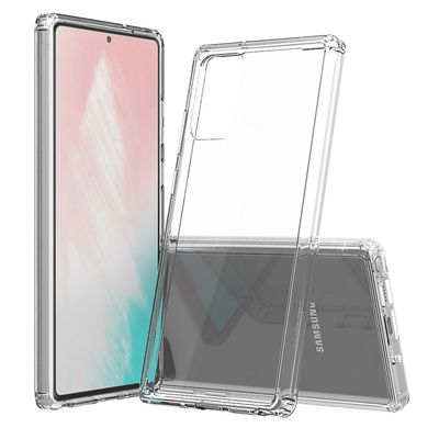 subtel Coque simple TPU Transparent pour Samsung Galaxy Note 20 Ultra - Protection de téléphone chocs et rayures