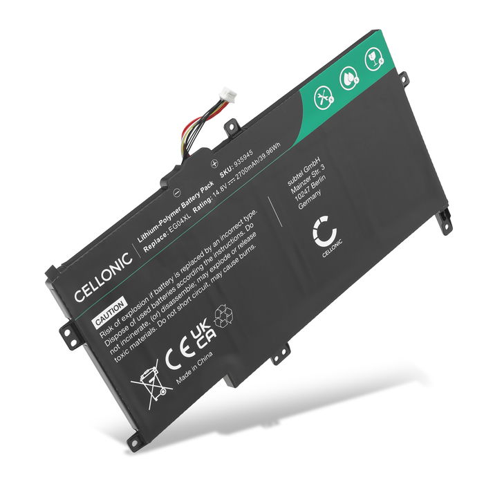 HP EG04XL Batterie 2700mAh de subtel