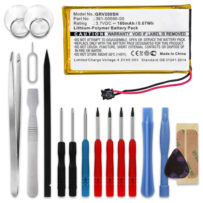 Garmin VivoActive HR Batterie + kit d'outils 180mAh de CELLONIC