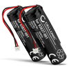 2x Batterie 3400mAh