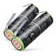 2x 2500mAh 1.2V