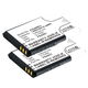 2x 1200mAh 3.7V