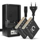 2x 700mAh 3.7V + Chargeur