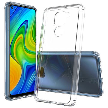 subtel Phone Case for Xiaomi Redmi Note 9 TPU Protective Bumper Hardshell Back Cover Hardcase - Crystal Clear