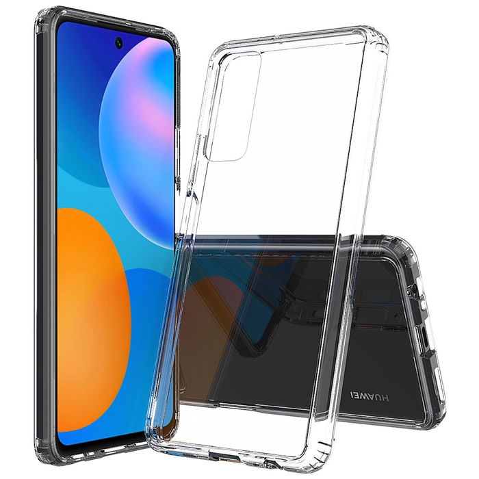 subtel Coque simple TPU Transparent pour Huawei P Smart (2021) - Protection de téléphone chocs et rayures