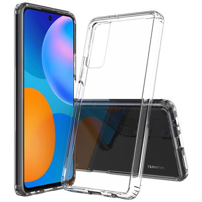 subtel Coque simple TPU Transparent pour Huawei P Smart (2021) - Protection de téléphone chocs et rayures