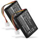 2x 1800mAh 3.7V