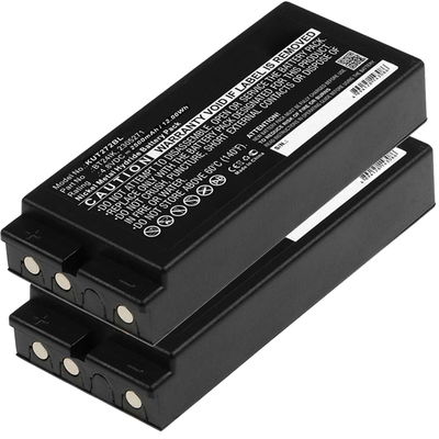 2x Batterie 2305271, BT20K, BT24IK pour télécommande Ikusi IK3 transmitters IK4 T70/3 T70/4 2500mAh