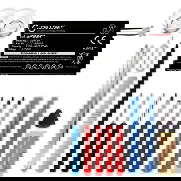 Batterie de remplacement SP86R 2100mAh pour Sony PS Vita 2007 / PCH-2007 / PSV2000 + kit d'outils