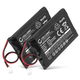 2x 1100mAh 3.7V
