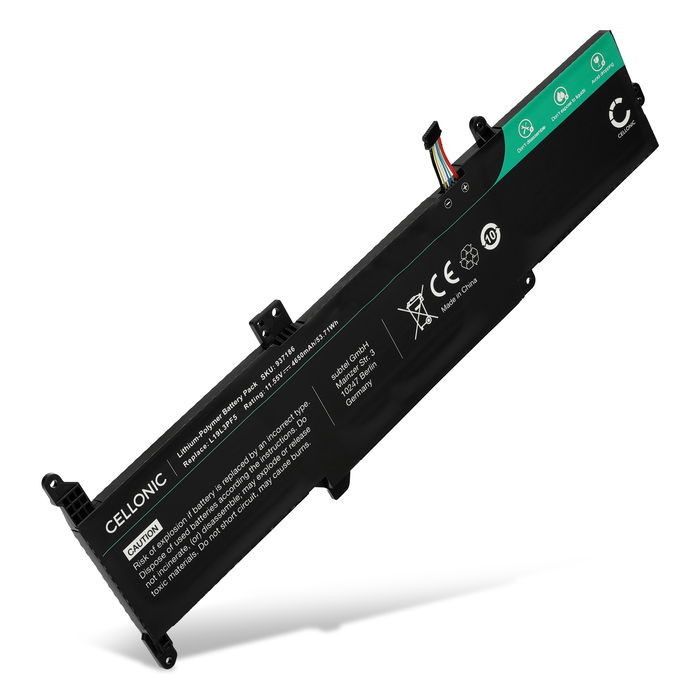 Lenovo IdeaPad 3 15IML05 Batterie 11.55V 4650mAh de Cellonic