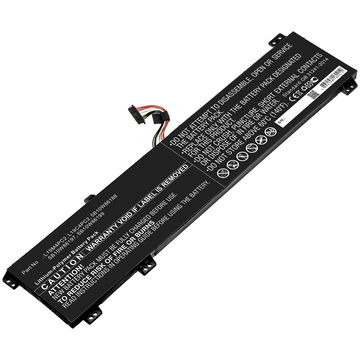 Batterie pour Lenovo Legion 5 17ARH05H, Legion 7 15IMH05, Legion 7 15IMHg05 15.4V 5180mAh de CELLONIC