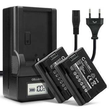 2x Batterie 2250mAh pour appareil photo FujiFilm Fuji X-T4 - Remplacement modèle NP-W235 + Chargeur NP W235