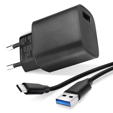 subtel USB C Type C Charger for JBL Charge 4, Flip 5, Pulse 4, Tuner 2, Tuner XL, GO 3, Link Portable Wireless Bluetooth Speaker Charging Cable UK Power Supply Adapter USB Cable