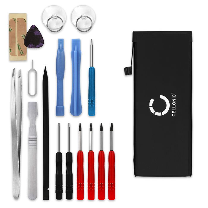 Apple iPhone SE (2020) Batterie + kit d'outils 1850mAh de Cellonic