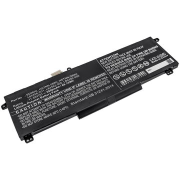 Batterie de rechange pour ordinateurs portables HP Omen 15 2020 / EK0000 Series - 5900mAh 11.55V