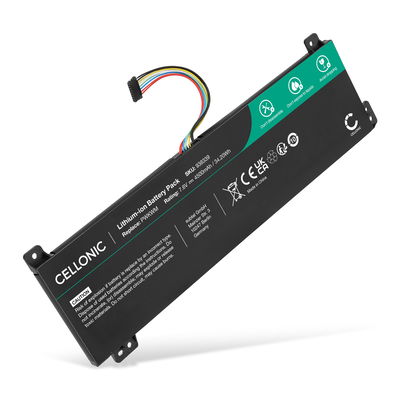 Batterie pour Lenovo V130-15IKB, 15IGM, 15IKB, V330-15IKB, 14IKB, 15ISK , IdeaPad Slim 1-14AST, V530-14IKB, L17C2PB3 7.6V 4500mAh de CELLONIC