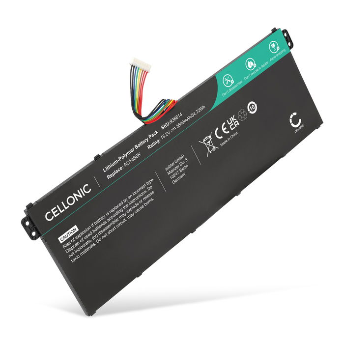 Acer Spin 5 SP513-51-56VD Batterie 3600mAh de subtel