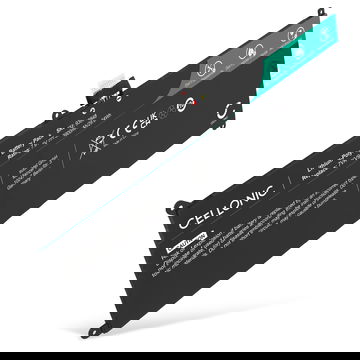 Batterie pour Dell XPS 12 9250 4K, Latitude 12 E7275, T02H001, T02H, 9TV5X, 7VKV9, 09TV5X, V55D0 7.6V 3900mAh de CELLONIC