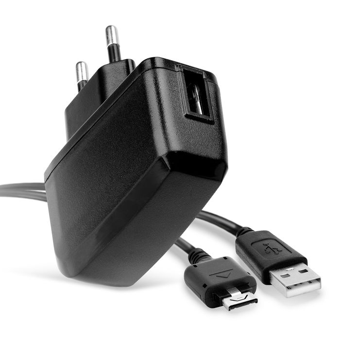 LG L600V Chargeur + Câble USB - 1m Câble de charge et adaptateur secteur de subtel