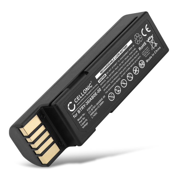 Zebra DS3678 Batterie 3400mAh de subtel
