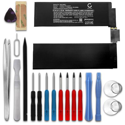 Pack batterie 7700mAh et outils pour tablette Apple iPad Pro 11 (2018) 3rd Gen - A1934, A1979, A1980, A2013 - kit pour remplacement facile d'une batterie A2042, 020-02507 tablette, livre numérique et e-book