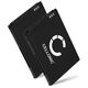 2x Battery (1800mAh, 3.7V)