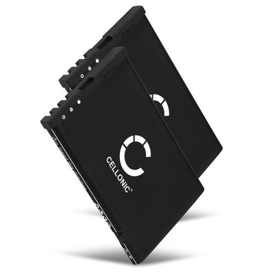 2x Batterie 523455 1S1P 1100mAh pour téléphone portable Bea-fon S200 / S210 S200 / S210