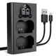 Chargeur Double + Câble USB