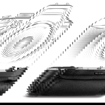 MB-D17 Grip d'alimentation pour Nikon D500 - Poignée de batterie pour appareils photo de CELLONIC