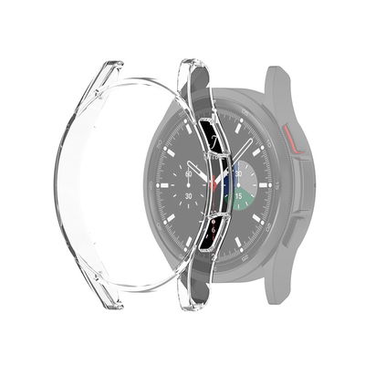 subtel Protection pour Samsung Galaxy Watch 4 Classic (46mm) - coque couleur Transparent anti rayure pour la monture de votre montre connectée.