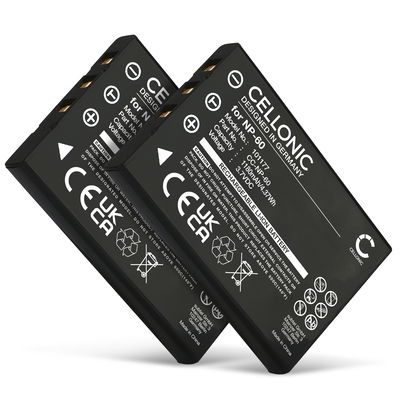 2x Batterie pour JAY-tech JayCam CX330 Jay Media JayCam DXC11 i430 i6628 1180mAh de CELLONIC