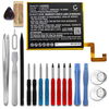 1x Batterie 4800mAh + kit d'outils