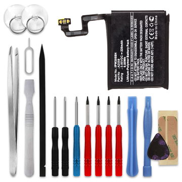 Batterie A2058 220mAh pour Watch 4 - 40mm Watch 4 - 40mm - + kit d'outils