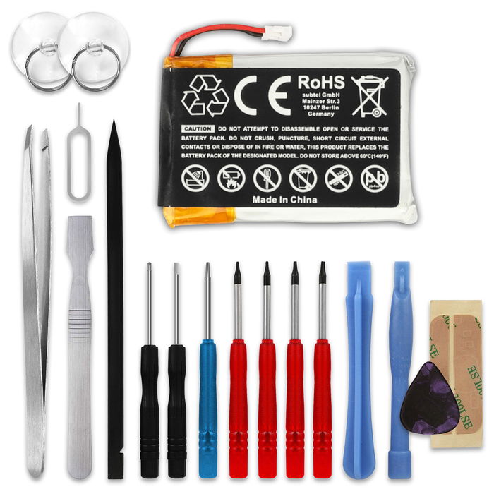 Garmin Approach S60 Batterie + kit d'outils 230mAh de CELLONIC