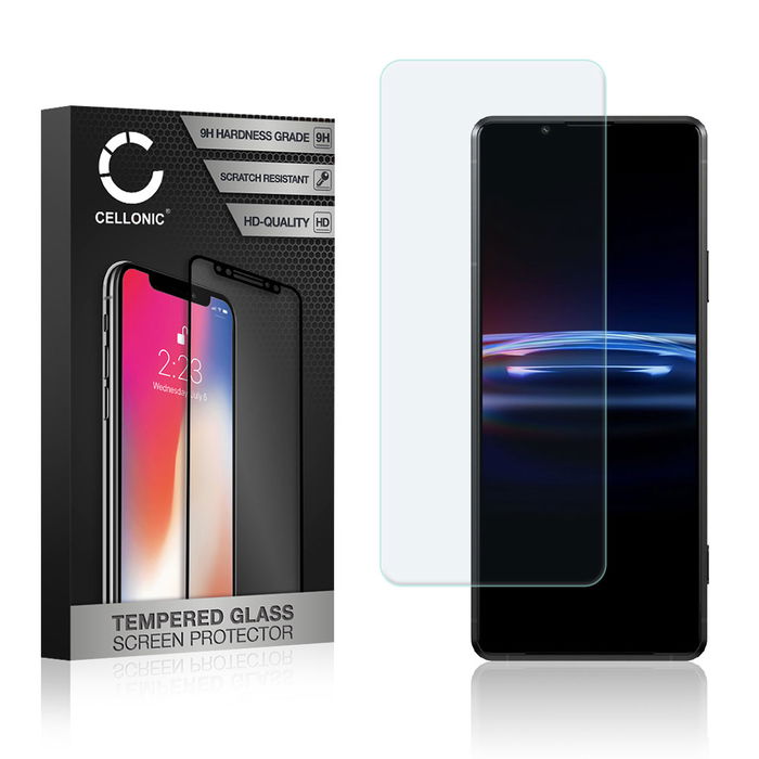Screen Protector for Sony Xperia Pro-I Phone Screen Cover - 3D Case-friendly 0,33mm Full Glue 9H Tempered Glass Smartphone Display Screen Guard Crystal Clear