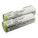 2x 650mAh 3.7V